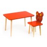 Комплект детской мебели Джери с красным столиком