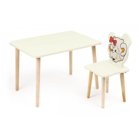 Комплект детской мебели Джери с ванильным столиком