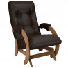 Кресло-глайдер Модель 68 Орех, кожзам Oregon Perlamutr 120