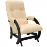 Кресло-глайдер Модель 68 Венге, кожзам Polaris Beige