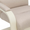 Кресло для отдыха Leset Оскар Слоновая кость, ткань Мальмо 05