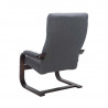 Кресло для отдыха Leset Оскар Орех текстура, ткань Мальмо 95