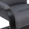 Кресло для отдыха Leset Оскар Венге, ткань Мальмо 95