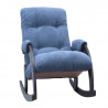 Кресло-качалка Модель 67 венге велюр Verona Denim Blue