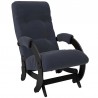 Кресло-глайдер Модель 68 Венге, Велюр Verona Denim Blue