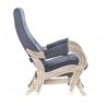 Кресло-глайдер модель 708 дуб шампань патина, ткань Verona Denim Blue